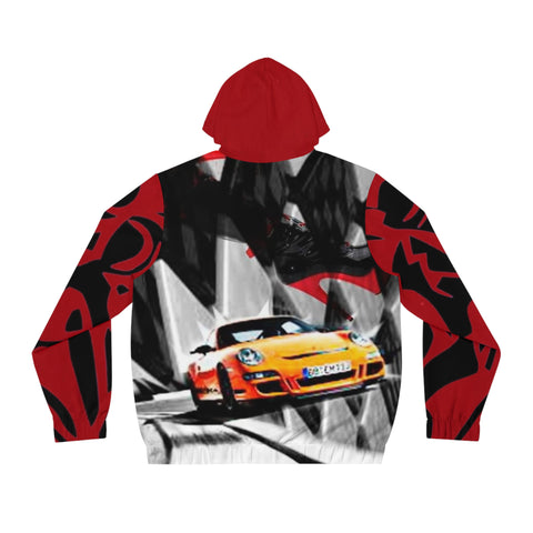 Men's Full-Zip HIP HOP ART Hoodie (AOP)