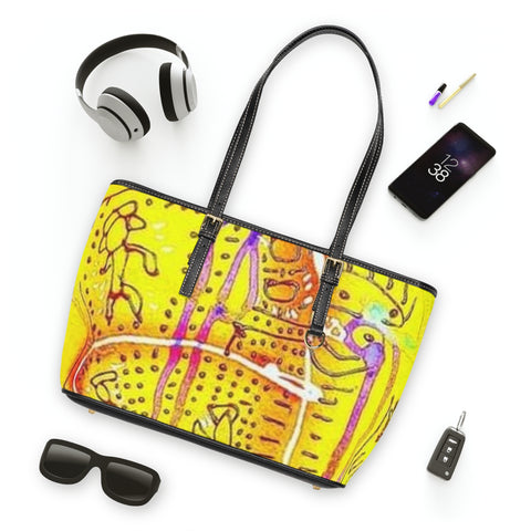 PU Leather HIP HOP ART Shoulder Bag