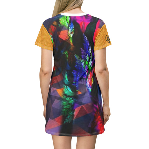 HIP HOP ART T-Shirt Dress (AOP)