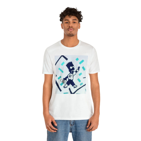 HIP HOP ART Unisex Jersey Short Sleeve Tee