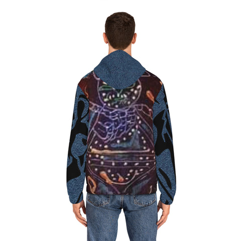 Men's Full-Zip  HIP HOP ART Hoodie (AOP)