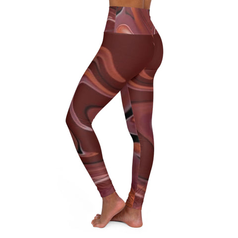 High Waisted HIP HOP ART  Yoga Leggings (AOP)
