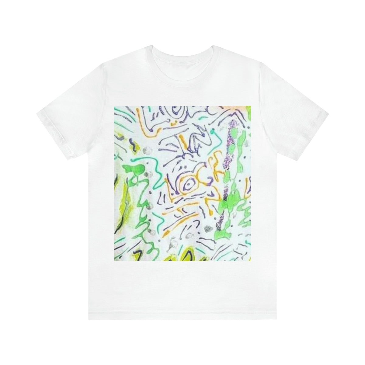 HIP HOP ART Unisex Jersey Short Sleeve Tee