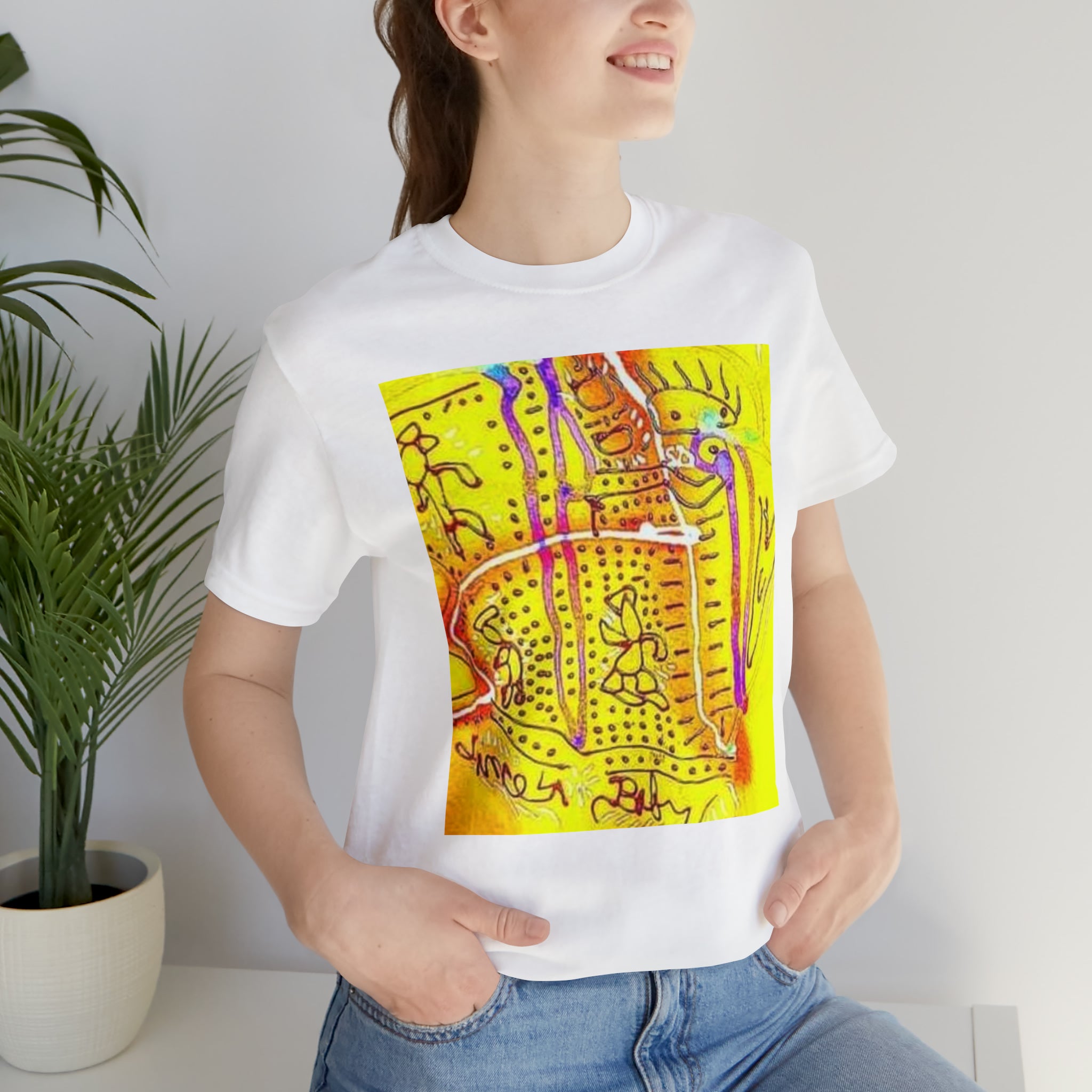 HIP HOP ART Unisex Jersey Short Sleeve Tee