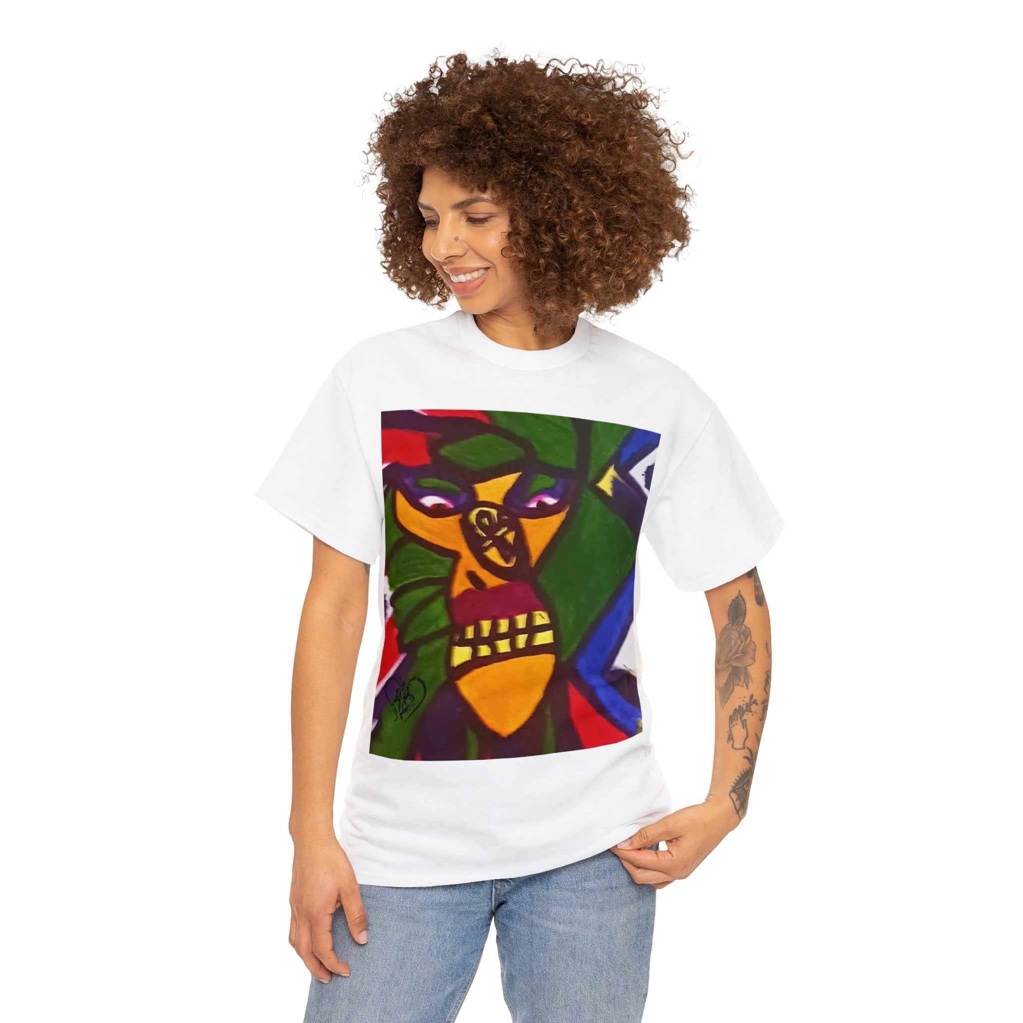 Unisex Heavy Cotton HIP HOP ART Tee