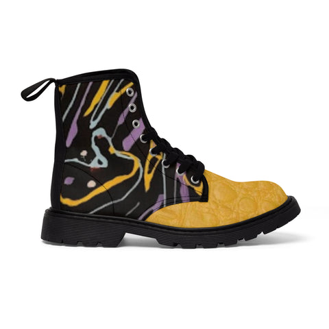 Men's Canvas  HIP HOP ART  Boots