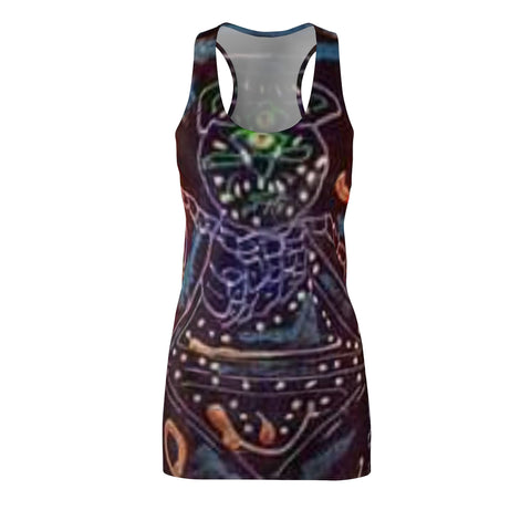 Women's Cut & Sew HIP HOP ART  Racerback Dress (AOP)